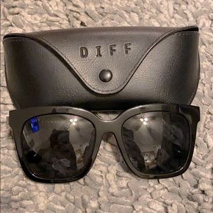 DIFF Eyewear Polarized Sunglasses+Case